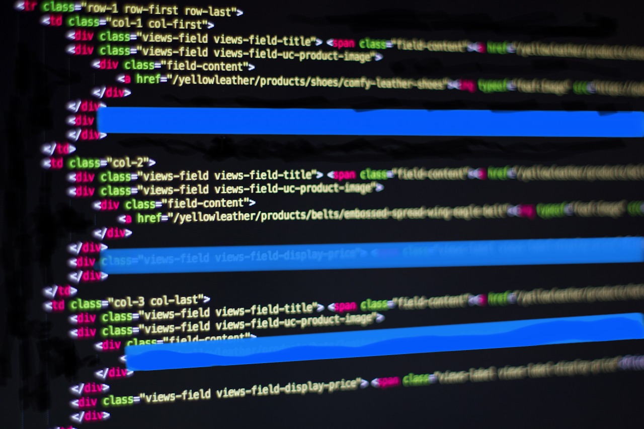 HTML CSS Code Examole Fat Cascading Styles As Art