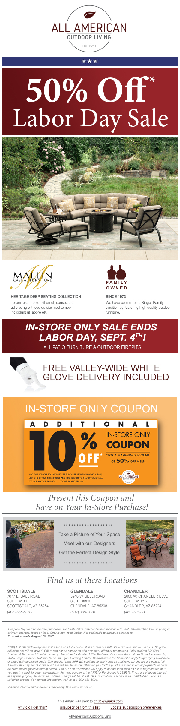 AAOL Labor Day Sale
